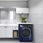 Zanussi Front Load Inverter Washing Machine, 8KG ,Blue - TC2ZWF8221ML7