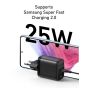 شاحن انكر 312، 25 وات، 1 منفذ  USB-C، اسود - A2642