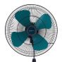 Castle Stand Fan, 20 Inch, Black and Green - FAS1020