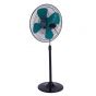 Castle Stand Fan, 20 Inch, Black and Green - FAS1020