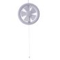 Fresh Glass Ventilating Fan, 20 cm, White - 500004529 with Gift Bag