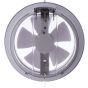 Fresh Glass Ventilating Fan, 20 cm, White - 500004529 with Gift Bag