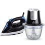 Set of Grouhy Chopper and Steam Iron