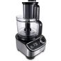 One Life Food Processor with Attachments, 1300W, Black - FP1300S