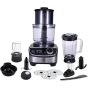 One Life Food Processor with Attachments, 1300W, Black - FP1300S