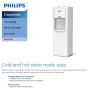 Philips Hot and Cold Water Dispenser, White - ADD4952WH 56