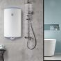 Universal Electric Water Heater, 40 Liters, White / Blue - EWG940WA