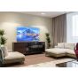شاشة تلفزيون سمارت بدون إطار شارب 55 بوصة LED، بدقة 4K UHD، بريسيفر داخلي - 4T-C55DL6EX