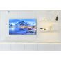 شاشة تلفزيون سمارت بدون إطار شارب 55 بوصة LED، بدقة 4K UHD، بريسيفر داخلي - 4T-C55DL6EX