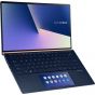لاب توب اسوس زين بوك 14-UX434FL، انتل كور i7-10510U، شاشة 14.1 بوصة، 1 تيرا اس اس دي، 16 جيجا رام، كارت شاشة نفيديا جيفورس MX250 سعة 2 جيجا، ويندوز 10- ازرق