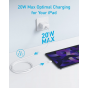 Anker Wall Charger, 20W, 1 USB-C Port, White - A2347L21