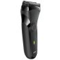 Braun Series 3 Rechargeable Electric Shaver, Black - 300BLK