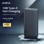Oraimo Traveler 15 Flash Power Bank, 20000mAh, 3 Ports, Black - OPB-1200 