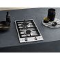 Miele Gas Built-In Hob, 2 Burners, Silver- CS 1012-2 G