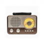 Meier Rechargeable Radio, Brown - M-1231BT