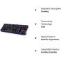 Redragon K552 KUMARA Mechanical Gaming Keyboard - (Brown Switches) Rainbow LED - Hotswappable Switches - English & Arabic Keys (Black)