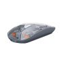 Recci Space Capsule Series Multimode Wireless Mouse, Transparent and Grey - RCS-M01