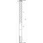 Bosch Hammer Drill Bit, 16 mm, 2608833827