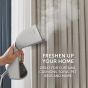 Breville EliteTEMP Handheld Garment Steamer with Attachments, 240ml, 1500W, White - VIN432