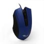 Lava Wired Mouse, Black and Blue - ST 5