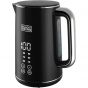 Black + Decker Digital Electric Kettle, 1.7 Liters, 2200 Watt, Black - JCD200