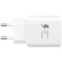 شاحن سامسونج مع كابل USB-C، ابيض - EP-TA300CWEG