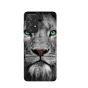 Lion Eyes Silicone Printed Back Cover for Samsung Galaxy A13 4G