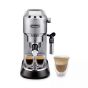 DeLonghi Dedica Deluxe Espresso Machine, 2 Cups, 1300 Watt, Silver - EC685M