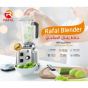 Rafal Blender with Mill , 2 Liters, 1800 Watt -  Silver