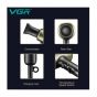 VGR Hair Dryer, 2200 Watt, 2 Speed Settings, Black - V-453, with Gift Bag