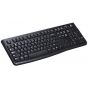 Logitech K120 Wired USB Keyboard, Black - 920-002495