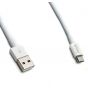 كابل ايفون USB فئة A الي مايكرو USB، 2متر، ابيض - Kx2149