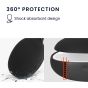 kwmobile Silicone Case Compatible with Anker Soundcore Liberty 3 Pro - Case Protective Cover for Headphones - Black