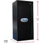 Safety Tech Giant Electronic Safe Box, Black - GN 100 EID