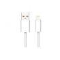 LDNIO Lightning USB Cable, 1 Meter, White - LS901