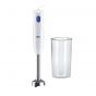 Braun MultiQuick 1 Hand Blender with Beaker, 600ml, 450W, White and Blue - MQ10.001M WH