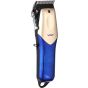 VGR Rechargable Hair Trimmer, Blue and Gold- V-162