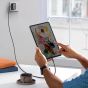 كابل USB-C الى USB-C يو جرين، 1 متر، اسود - US557