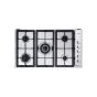 Elba Gas Built-in Hob, 860mm, 5 Burners, Stainless steel - E95-545 XND