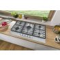 Gorenje Gas Built-in Hob, 900mm, 5 Burners, Silver - GW9C51X