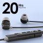 Oraimo Shark 4 In Ear Bluetooth Neckband, Black - OEB-E30D