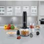Black + Decker 3 In 1 Hand Blender with Chopper, 500 ML, 600 Watts, Black - HB600-B5