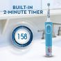 Oral-B Stages D100.413.2K Electric Toothbrush for Children, Blue - 80324494