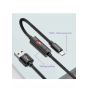 كابل شحن يسيدو USB-A الى USB-C، طول 120 سم، اسود - CA46