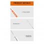 Sokany 2in1 Egg Beater, White and Orange - SK-02014