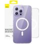 Baseus Magnetic Back Cover for Apple iPhone 14 Pro, Clear - P60157201203-01