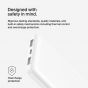 Belkin BoostCharge Wired Power Bank, 10000 mAh, 3 Ports - White with USB-A to USB-C cable, 0.15 Meter