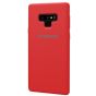 Silicon Back Cover For Samsung Galaxy Note 9 - Red