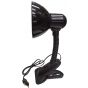 Electric Desk Lamp, 10 Watts- Black