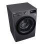 LG Vivace Front Load Inverter Washing Machine, 10KG, Black - F4Y3RYGYJV